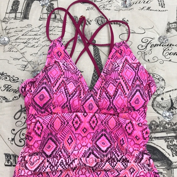 💥 La Blanca Idealist Surplice Swimsuit - Picture 4 of 6